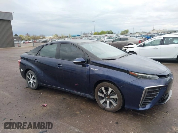 2016 Toyota Mirai with VIN JTDBVRBD6GA000989, listed as a IAAI auction lot 41978253 with 63,682 mi miles and . Bid and sale history available at DreamBid. Image 1.