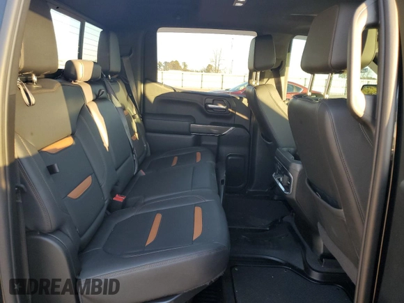 2021 GMC Sierra 1500 AT4 with VIN 1GTP9EEL7MZ251720, listed as a Copart auction lot 42526445 with 54,030 mi miles and Salvage Title. Bid and sale history available at carsss.com. Image 10.