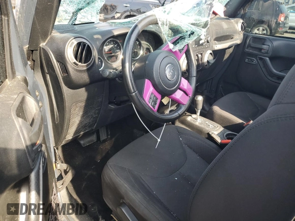 2016 Jeep Wrangler Sport with VIN 1C4AJWAG8GL314939, listed as a Copart auction lot 60509075 with 53,140 mi miles and Salvage title. Bid and sale history available at DreamBid. Image 8.
