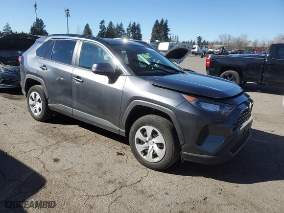 2020 Toyota RAV4 LE with VIN 2T3G1RFV8LC135425, listed as a Copart auction lot 47227025 with 15,817 mi miles and Salvage Title. Bid and sale history available at carsss.com. Image 4.