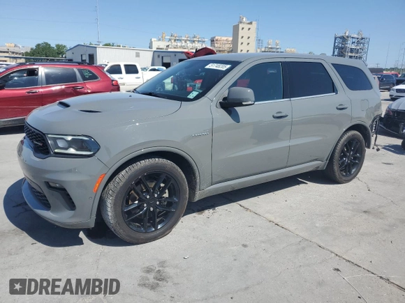 2021 Dodge Durango R/T с VIN 1C4SDHCT5MC688549, выставлен на аукционе Copart как лот 51748205 с пробегом 82 652 миль миль и Списание • Salvage title. История ставок и продаж доступна на DreamBid. Изображение 1.