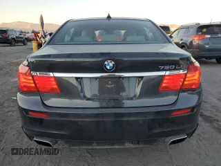 2012 BMW 7 Series 750Li with VIN WBAKB8C59CC964363, listed as a Copart auction lot 89381095 with 103,010 mi miles and Salvage Title. Bid and sale history available at carsss.com. Image 6.