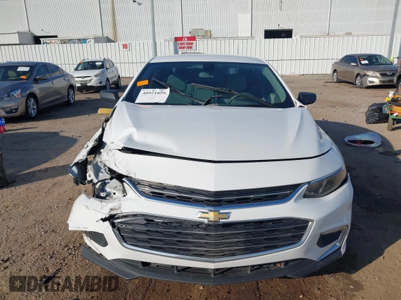 2016 Chevrolet Malibu LS with VIN 1G1ZB5ST7GF291635, listed as a IAAI auction lot 40921899 with 185,108 mi miles and . Bid and sale history available at carsss.com. Image 11.
