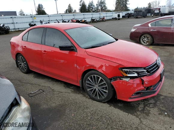 2016 Volkswagen Jetta Sedan 1.8T Sport with VIN 3VWD17AJ7GM216799, listed as a Copart auction lot 47631755 with 152,808 mi miles and Salvage Title. Bid and sale history available at carsss.com. Image 4.