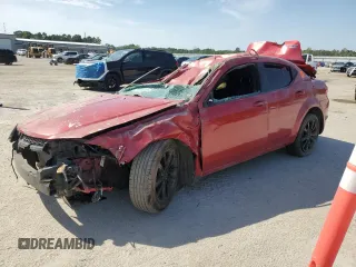 2014 Dodge Avenger SE with VIN 1C3CDZAGXEN104169, listed as a Copart auction lot 56762775 with Not provided miles and Salvage title. Bid and sale history available at DreamBid. Image 1.