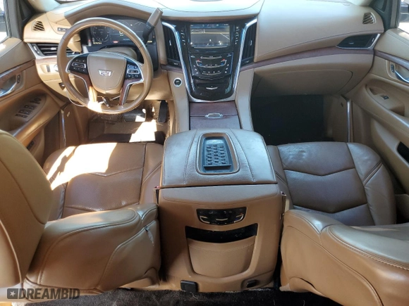 2015 Cadillac Escalade Platinum with VIN 1GYS4PKJ0FR588587, listed as a Copart auction lot 70265554 with 167,615 mi miles and Salvage Title. Bid and sale history available at carsss.com. Image 8.