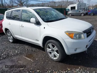 2007 Toyota RAV4 Sport with VIN JTMBD32V875108287, listed as a IAAI auction lot 41742541 with 999,999 mi miles. Bid and sale history available at carsss.com. Image 1.