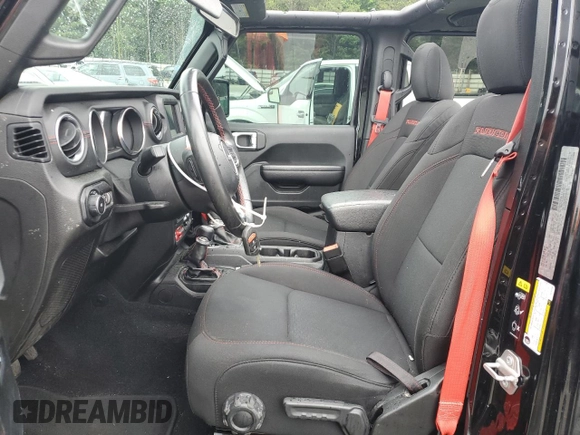 2020 Jeep Wrangler Unlimited Recon с VIN 1C4HJXFNXLW263190, выставлен на аукционе Copart как лот 58929595 с пробегом 46 339 миль миль и Списание • Salvage title. История ставок и продаж доступна на DreamBid. Изображение 7.