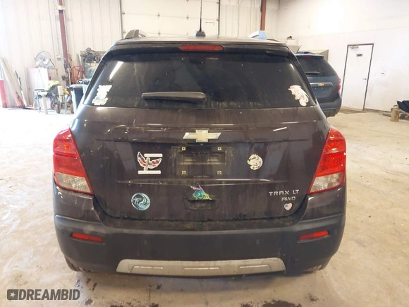 2015 Chevrolet Trax LT with VIN KL7CJRSB0FB061257, listed as a IAAI auction lot 41663816 with 148,157 mi miles. Bid and sale history available at carsss.com. Image 16.