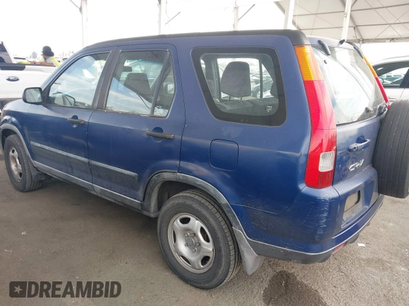 2004 Honda CR-V LX with VIN JHLRD684X4C023539, listed as a IAAI auction lot 42032809 with 186,056 mi miles and . Bid and sale history available at carsss.com. Image 3.