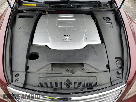 2008 Lexus LS 460 L with VIN JTHGL46F285027349, listed as a Copart auction lot 52014025 with 148,807 mi miles and Clean title. Bid and sale history available at DreamBid. Image 11.