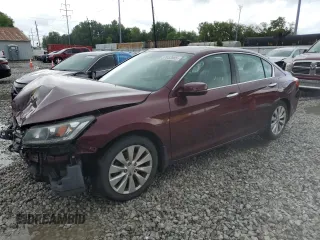 2015 Honda Accord EX-L с VIN 1HGCR2F84FA260370, выставлен на аукционе Copart как лот 57953885 с пробегом 131 481 миль миль и Списание • Salvage title. История ставок и продаж доступна на DreamBid. Изображение 1.