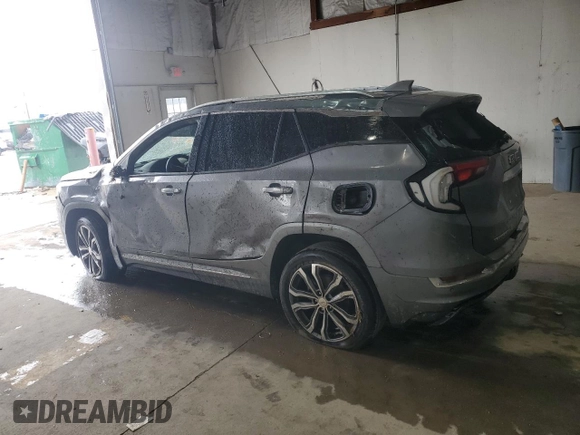 2020 GMC Terrain Denali with VIN 3GKALXEX6LL264488, listed as a Copart auction lot 57937825 with 49,319 mi miles and Salvage title. Bid and sale history available at DreamBid. Image 2.