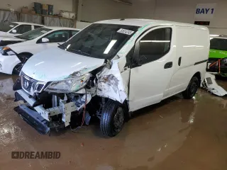 2020 Nissan NV200 S with VIN 3N6CM0KN9LK709367, listed as a Copart auction lot 50824245 with 34,429 mi miles and Salvage title. Bid and sale history available at DreamBid. Image 1.