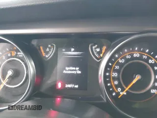 2022 Jeep Wrangler Unlimited Sport with VIN 1C4HJXDG1NW251565, listed as a IAAI auction lot 41163076 with 24,877 mi miles and . Bid and sale history available at DreamBid. Image 7.