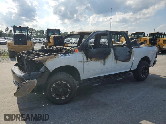 2012 Ram 1500 Express with VIN 1C6RD7KT4CS196472, listed as a Copart auction lot 61826425 with Not provided miles and Salvage title. Bid and sale history available at DreamBid. Image 1.