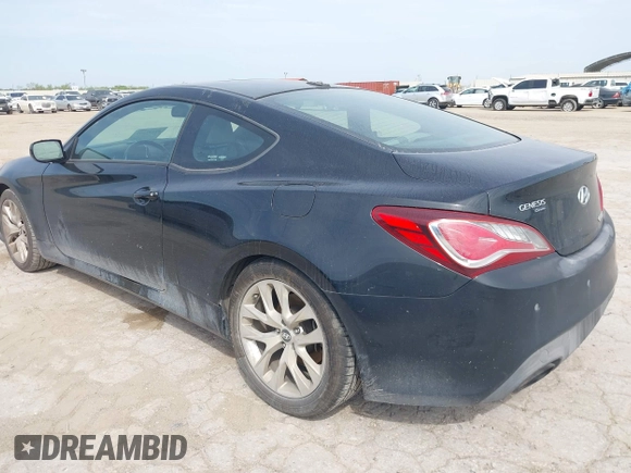 2014 Hyundai Genesis Coupe 2.0T with VIN KMHHT6KD5EU118599, listed as a IAAI auction lot 42242355 with 137,441 mi miles and . Bid and sale history available at DreamBid. Image 3.