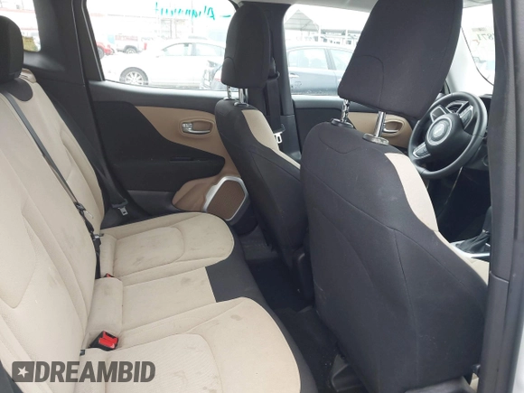 2017 Jeep Renegade Sport with VIN ZACCJBAB8HPF82862, listed as a IAAI auction lot 42057871 with 109,447 mi miles and . Bid and sale history available at carsss.com. Image 8.