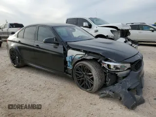 2016 BMW M3 z VIN WBS8M9C54G5E68129, wystawiony jako Copart lot #50089505 z przebiegiem 56 321 mil mil oraz Szkoda całkowita • Salvage title. Historia ofert i sprzedaży dostępna na DreamBid. Obrazek 4.