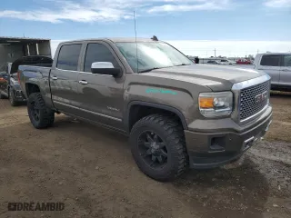 2015 GMC Sierra 1500 Denali with VIN 3GTU2WEJ0FG493862, listed as a Copart auction lot 48051765 with 193,890 mi miles and Salvage Title. Bid and sale history available at carsss.com. Image 4.