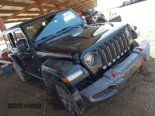 2019 Jeep Wrangler Unlimited Rubicon with VIN 1C4HJXFN5KW522991, listed as a IAAI auction lot 42609616 with Not provided miles and . Bid and sale history available at DreamBid. Image 1.