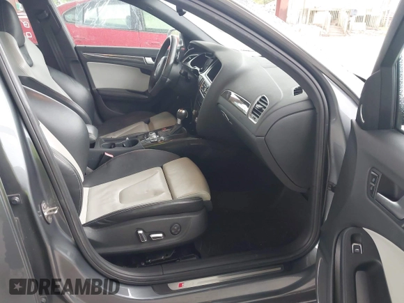 2014 Audi S4 Premium Plus with VIN WAUBGAFL6EA045163, listed as a IAAI auction lot 41987383 with 64,495 mi miles. Bid and sale history available at carsss.com. Image 5.