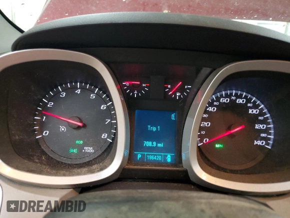 2011 Chevrolet Equinox 2LT z VIN 2CNFLNECXB6372601, wystawiony jako Copart lot #54666295 z przebiegiem 196 420 mil mil oraz Szkoda całkowita • Salvage title. Historia ofert i sprzedaży dostępna na DreamBid. Obrazek 9.