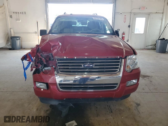 2010 Ford Explorer XLT with VIN 1FMEU7DE2AUA96230, listed as a Copart auction lot 62702185 with Not provided miles and Salvage title. Bid and sale history available at DreamBid. Image 5.