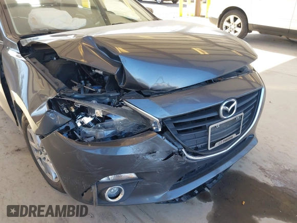2014 Mazda 3 i Grand Touring with VIN JM1BM1W76E1174860, listed as a IAAI auction lot 42095053 with 44,727 mi miles and . Bid and sale history available at DreamBid. Image 6.