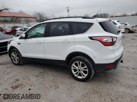 2018 Ford Escape SE with VIN 1FMCU9GDXJUB51190, listed as a Copart auction lot 82859604 with 155,172 mi miles and Clean Title. Bid and sale history available at carsss.com. Image 2.