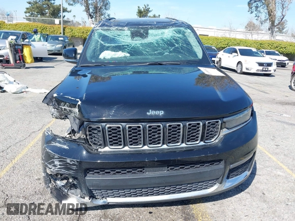 2022 Jeep Grand Cherokee Limited z VIN 1C4RJKBG9N8535377, wystawiony jako IAAI lot #41838532 z przebiegiem Nie podano mil oraz . Historia ofert i sprzedaży dostępna na DreamBid. Obrazek 12.