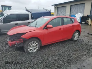 2013 Mazda 3 i Touring with VIN JM1BL1L7XD1719352, listed as a Copart auction lot 49727495 with 35,337 mi miles and Salvage Title. Bid and sale history available at DreamBid. Image 1.