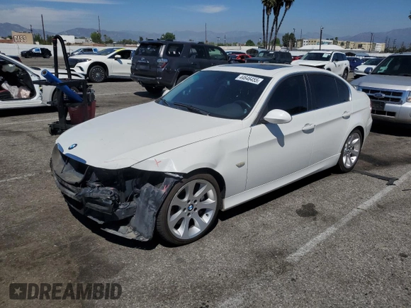 2007 BMW 3 Series 335i with VIN WBAVB735X7PA88427, listed as a Copart auction lot 44646455 with 149,611 mi miles and Salvage title. Bid and sale history available at DreamBid. Image 1.