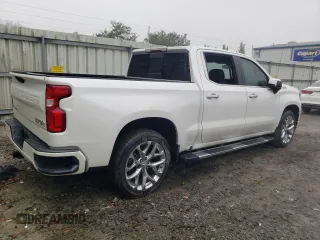 2019 Chevrolet Silverado 1500 High Country with VIN 3GCUYHEL7KG291171, listed as a Copart auction lot 44822445 with 0 mi miles and Salvage Title. Bid and sale history available at carsss.com. Image 3.