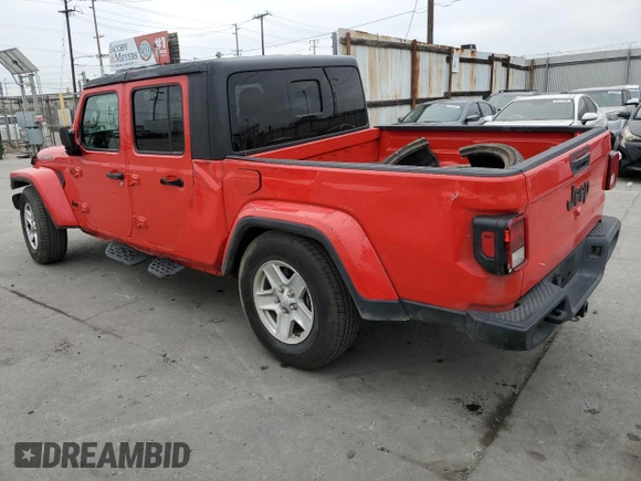 2023 Jeep Gladiator Sport S z VIN 1C6HJTAG4PL503155, wystawiony jako Copart lot #65074815 z przebiegiem 17 480 mil mil oraz Szkoda całkowita • Salvage title. Historia ofert i sprzedaży dostępna na DreamBid. Obrazek 2.