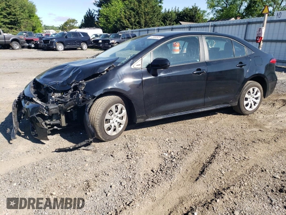 2023 Toyota Corolla LE z VIN 5YFB4MDE0PP033896, wystawiony jako Copart lot #57308505 z przebiegiem 24 893 mil mil oraz Szkoda całkowita • Salvage title. Historia ofert i sprzedaży dostępna na DreamBid. Obrazek 1.