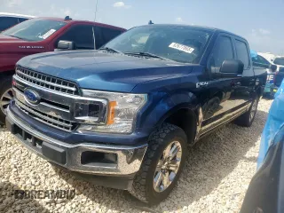 2018 Ford F-150 XL z VIN 1FTEW1CG9JKD57444, wystawiony jako Copart lot #62677865 z przebiegiem 155 954 mil mil oraz Czysty tytuł • Clean title. Historia ofert i sprzedaży dostępna na DreamBid. Obrazek 1.