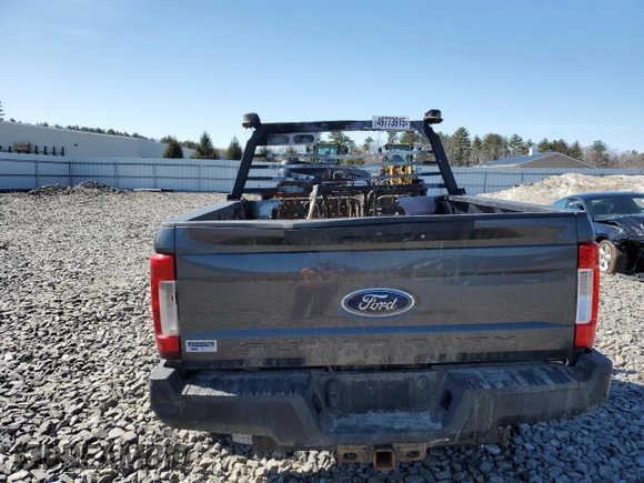 2018 Ford F-250 XL with VIN 1FT7X2B69JEB02585, listed as a Copart auction lot 49773915 with Not provided miles and Salvage title. Bid and sale history available at DreamBid. Image 6.