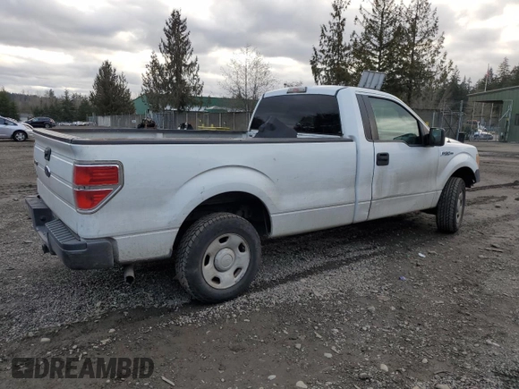2009 Ford F-150 XL with VIN 1FTPF12V89KA70911, listed as a Copart auction lot 46358075 with 209,017 mi miles and Salvage Title. Bid and sale history available at carsss.com. Image 3.