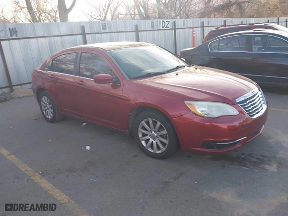 2013 Chrysler 200 Touring with VIN 1C3CCBBB1DN505413, listed as a IAAI auction lot 41893598 with 128,271 mi miles. Bid and sale history available at carsss.com. Image 1.