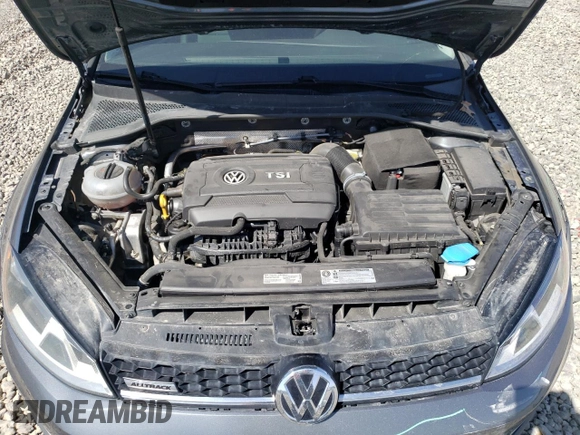2017 Volkswagen Golf S z VIN 3VWH17AU7HM520826, wystawiony jako Copart lot #52184895 z przebiegiem 77 849 mil mil oraz Szkoda całkowita • Salvage title. Historia ofert i sprzedaży dostępna na DreamBid. Obrazek 11.