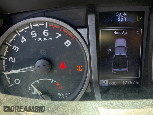2023 Toyota Tacoma SR5 z VIN 3TMAZ5CN3PM210839, wystawiony jako Copart lot #56557005 z przebiegiem 17 767 mil mil oraz Czysty tytuł • Clean title. Historia ofert i sprzedaży dostępna na DreamBid. Obrazek 8.