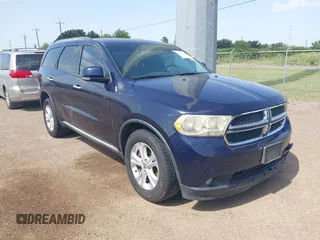 2013 Dodge Durango Crew with VIN 1C4SDHDT9DC685670, listed as a IAAI auction lot 42751241 with 205,993 mi miles and . Bid and sale history available at DreamBid. Image 1.