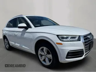 2019 Audi Q5 Premium Plus z VIN WA1BNAFY2K2080285, wystawiony jako Copart lot #57728455 z przebiegiem 141 553 mil mil oraz Czysty tytuł • Clean title. Historia ofert i sprzedaży dostępna na DreamBid. Obrazek 1.