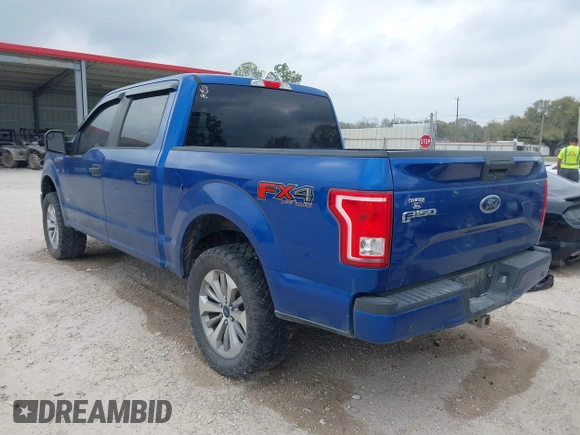 2017 Ford F-150 XL with VIN 1FTEW1EG4HFB49004, listed as a IAAI auction lot 41804250 with Not provided miles and . Bid and sale history available at DreamBid. Image 3.