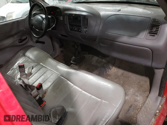 1997 Ford F-150 XL with VIN 1FTDX18W5VND41464, listed as a Copart auction lot 47250025 with 274,163 mi miles and Salvage Title. Bid and sale history available at carsss.com. Image 8.