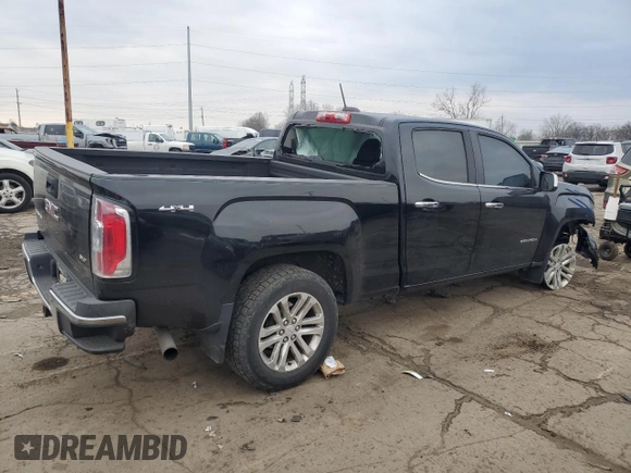 2016 GMC Canyon 4WD SLT with VIN 1GTP6DE18G1376052, listed as a Copart auction lot 82875124 with 172,542 mi miles and Clean Title. Bid and sale history available at carsss.com. Image 3.