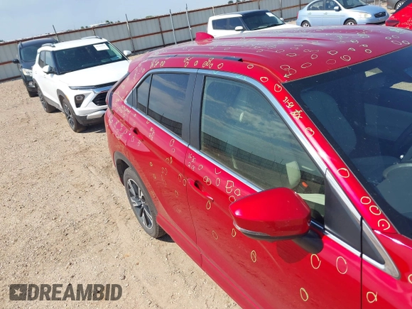 2024 Mitsubishi Eclipse Cross SE with VIN JA4ATWAA4RZ072330, listed as a IAAI auction lot 42702965 with 18,846 mi miles and . Bid and sale history available at DreamBid. Image 18.