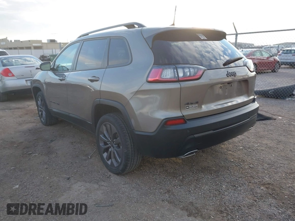 2021 Jeep Cherokee Latitude Lux with VIN 1C4PJMMX6MD182960, listed as a IAAI auction lot 41236861 with 49,679 mi miles and . Bid and sale history available at carsss.com. Image 3.