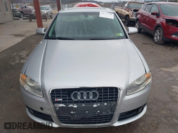 2008 Audi A4 2.0T with VIN WAUDF78E68A110062, listed as a IAAI auction lot 41727732 with 122,633 mi miles and . Bid and sale history available at DreamBid. Image 12.